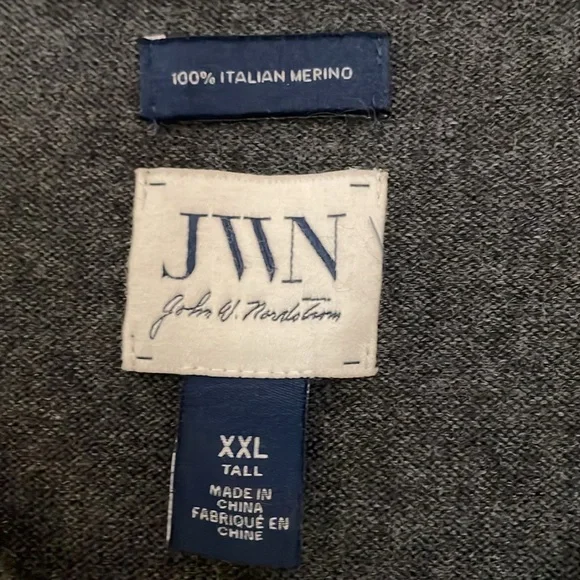JWN John‎ W Nordstrom Italian Merino Wool Sweater, size XXL - Picture 4 of 5